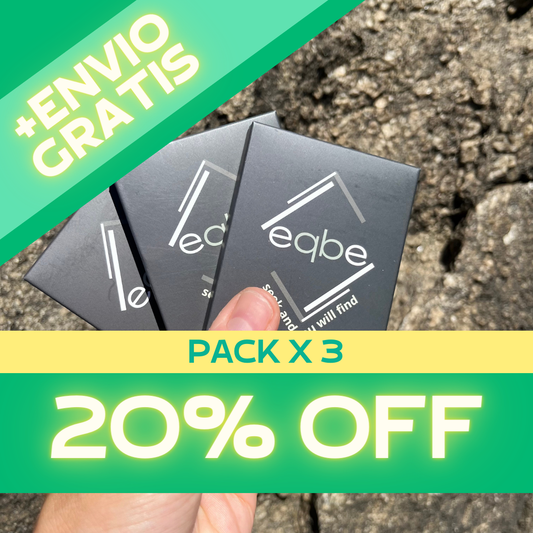 eqbeTag Pack 3 - Localizadores Smart para iPhone
