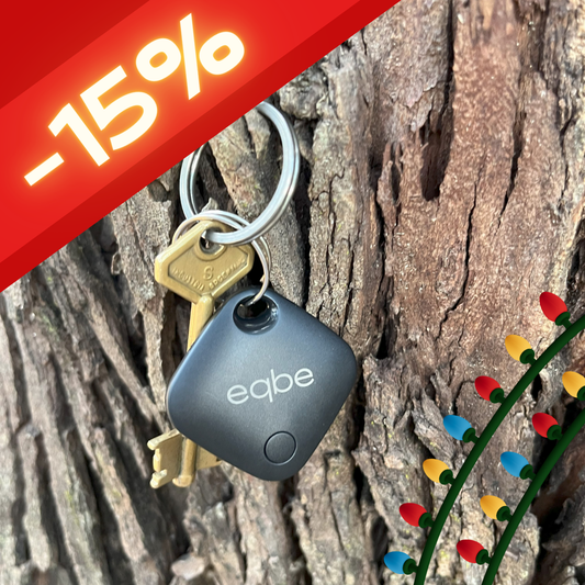eqbeTag Negro - Localizador Smart para iPhone