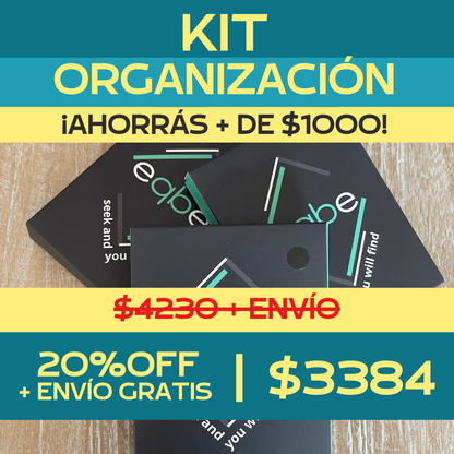 Android/KIT ORGANIZACIÓN x3 eqbeTag