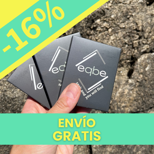 eqbeTag Pack 3 blancos - Localizadores Smart para iPhone