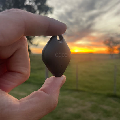 eqbe Tag Negro - Localizador Smart para iPhone