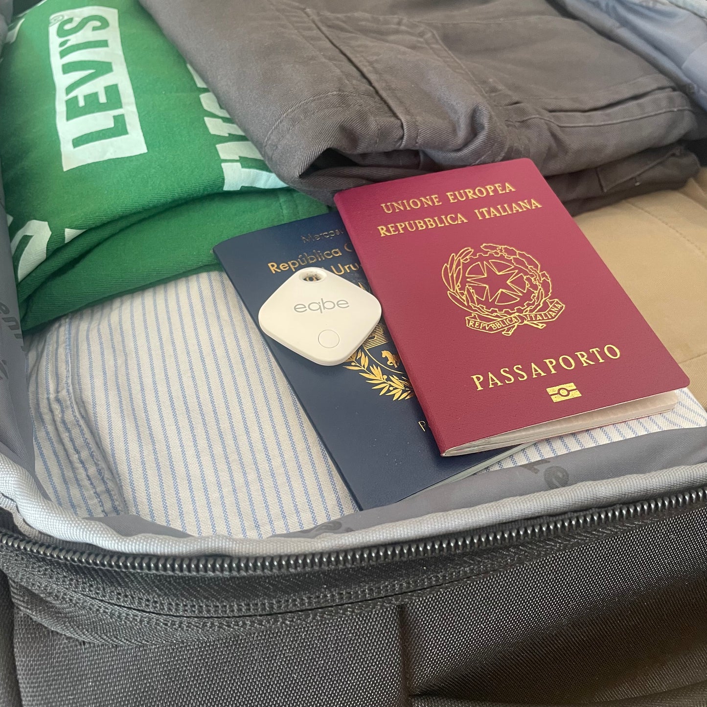 eqbeTag Pack 3 blancos - Localizadores Smart para iPhone